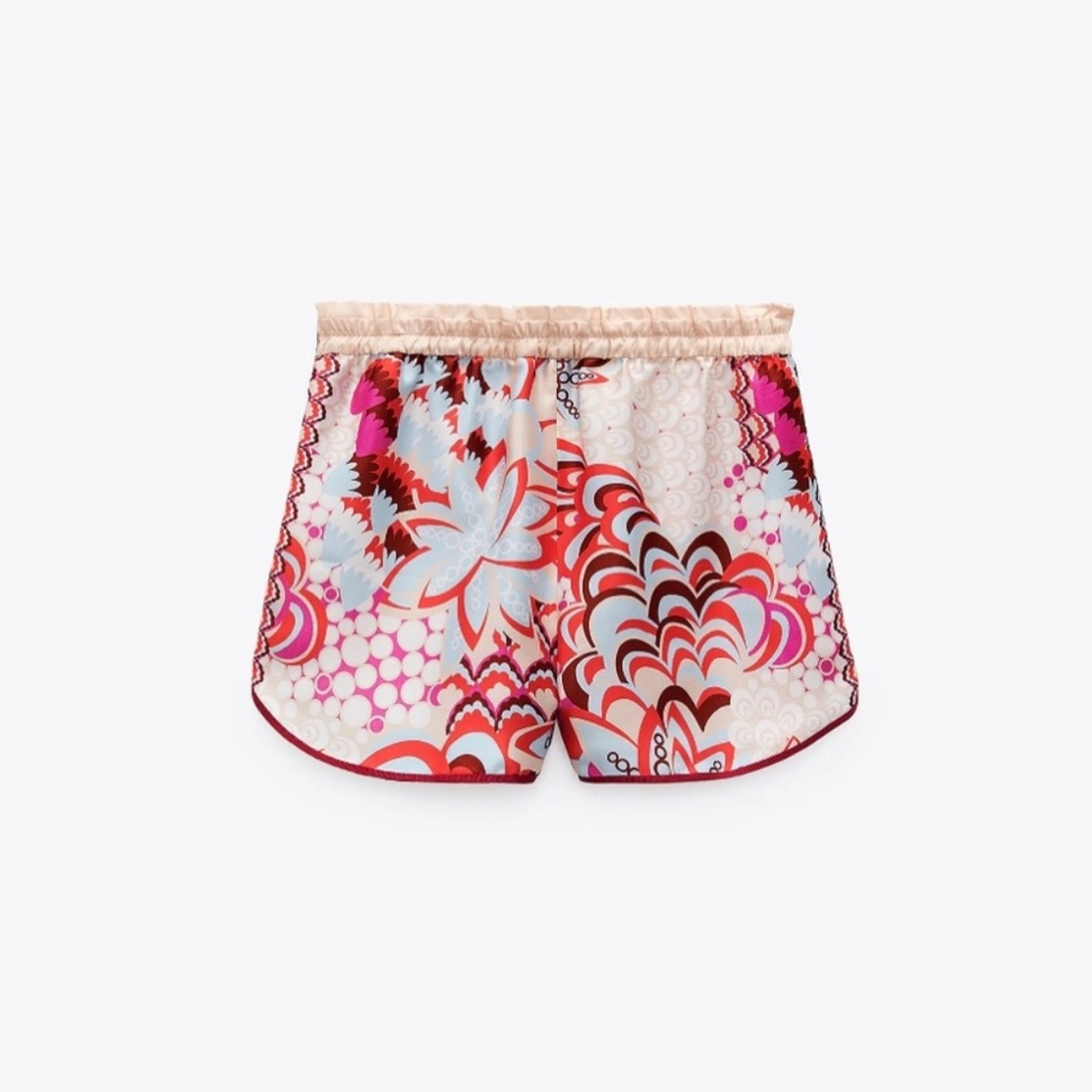 Zara printed shorts